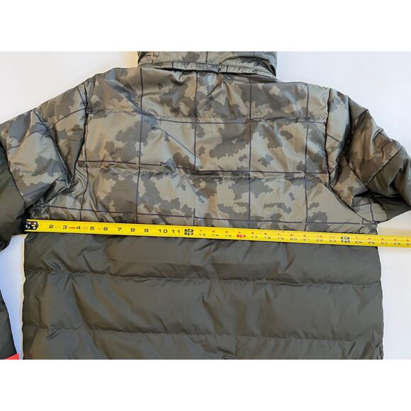 Nike Lebron James Down Fill Camo Puffer Jacket Men's AT3904-355 Size XL-Tall - Picture 10 of 16